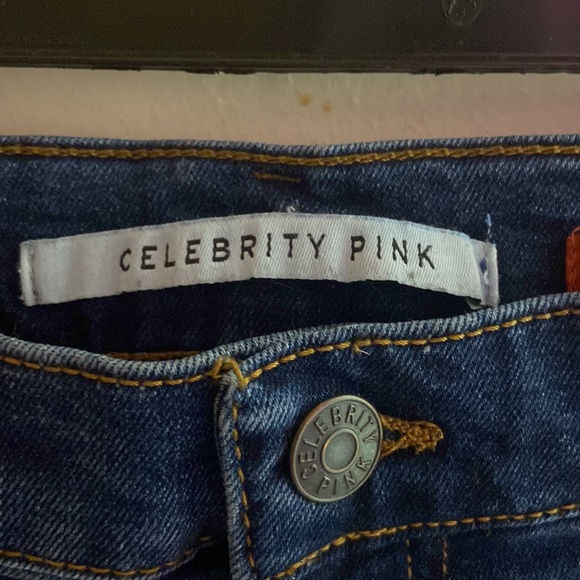 Celebrity pink jean Shorts - Picture 2 of 6